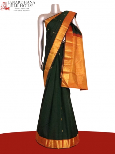 Pure Handloom Kanjeevaram Silk Saree